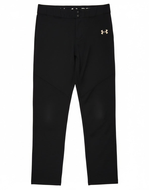 Calças casuais skinny para meninos Under Armour 13-14 anos XL W30 L27 pretas