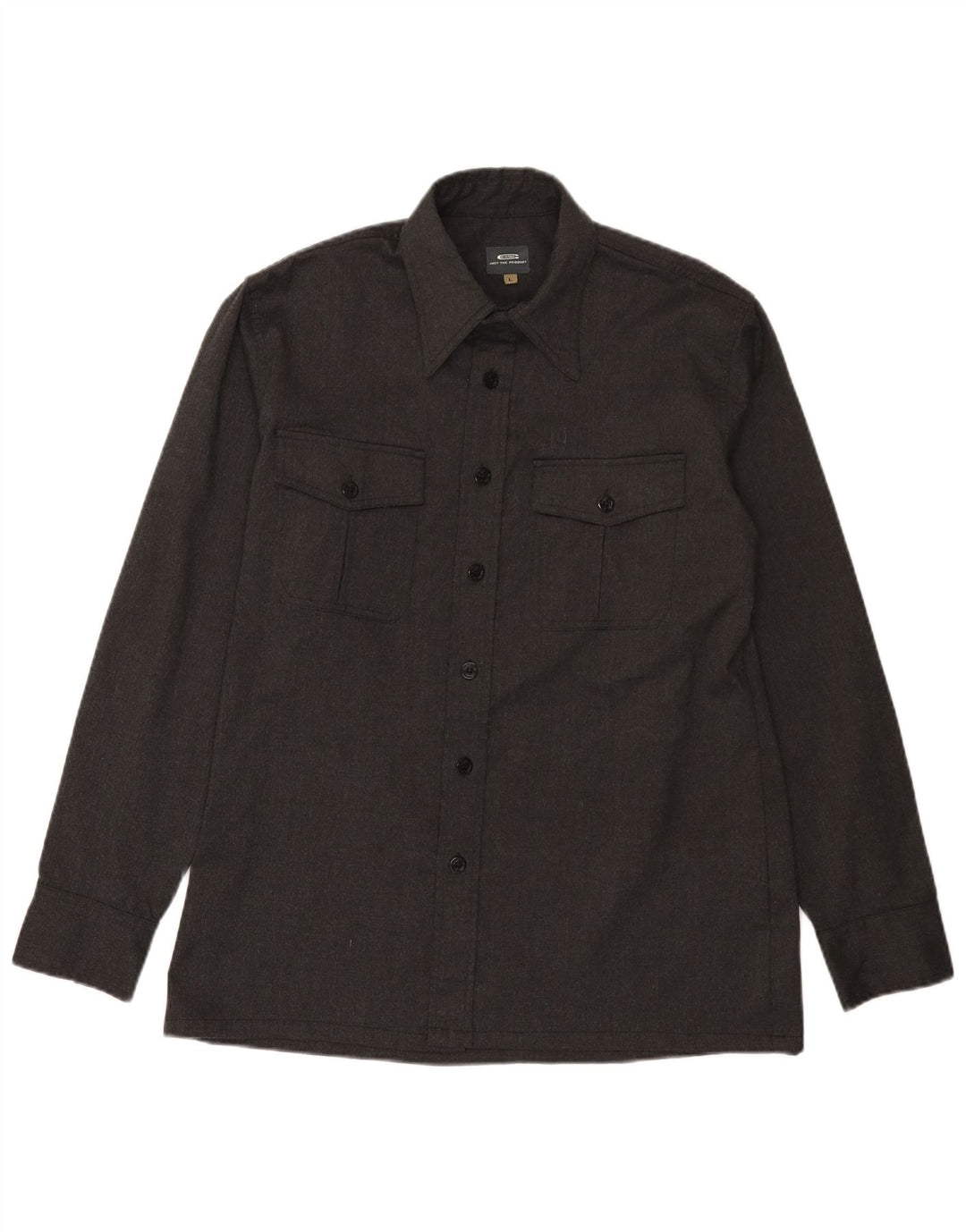 Camisa masculina G-Star grande poliéster cinza