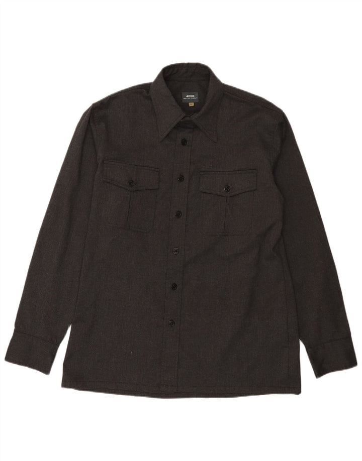 Camisa masculina G-Star grande poliéster cinza