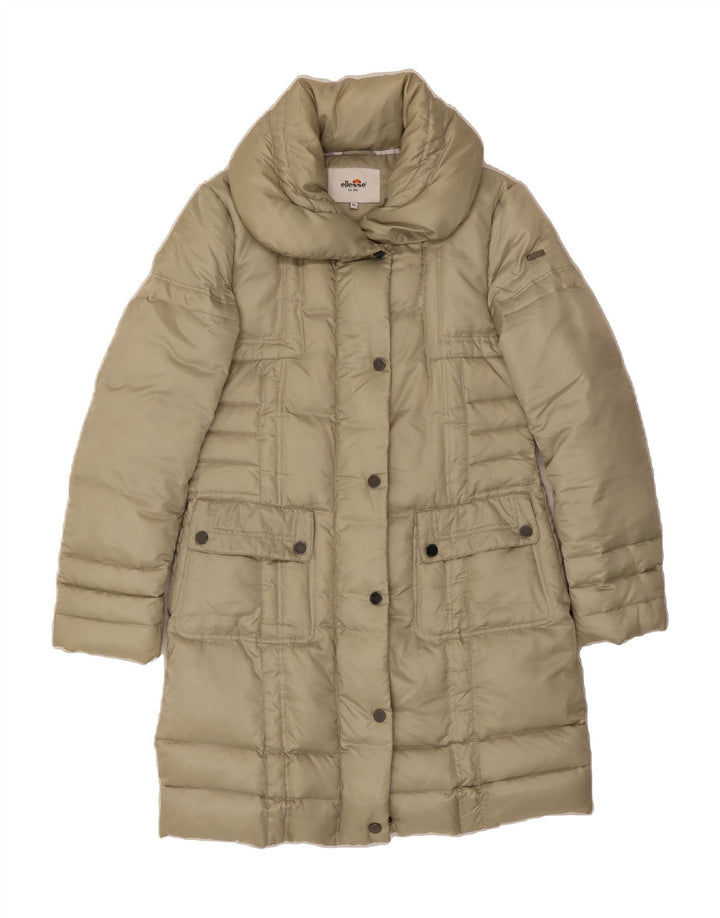 ELLESSE Womens Padded Coat UK 18 XL Green Nylon Vintage Ellesse and Second-Hand Ellesse from Messina Hembry 