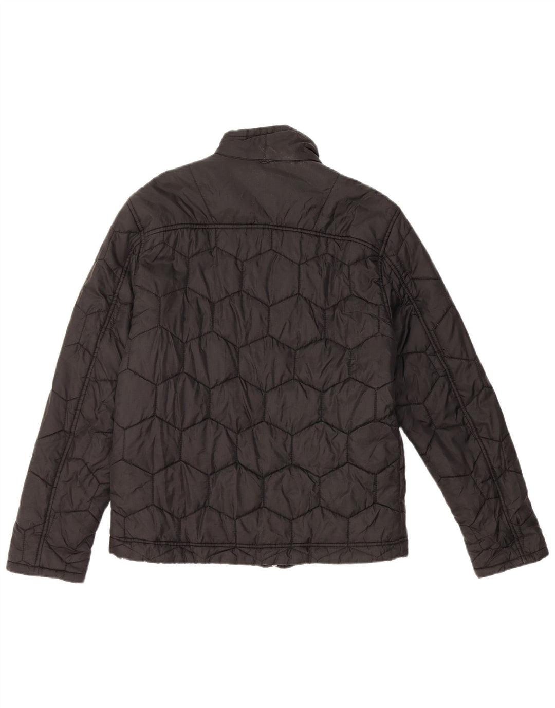 Colete acolchoado masculino Timberland UK 38 médio preto nylon