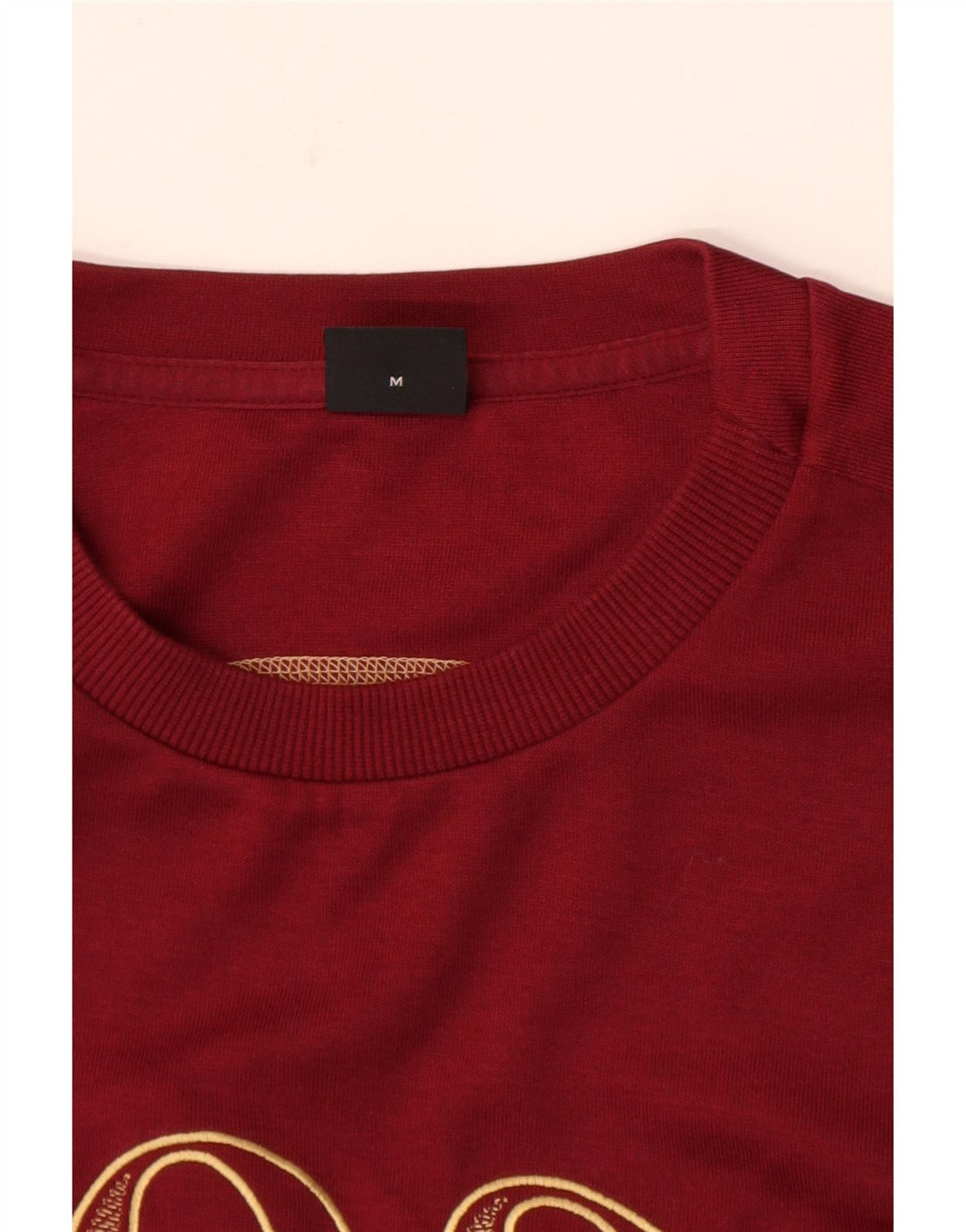 Hugo Boss Mens Graphic Moletom Jumper Médio Borgonha