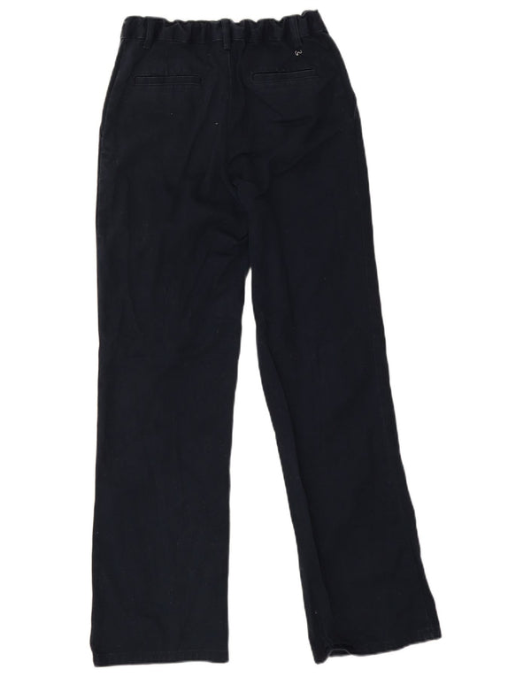Calças Chino Izod Boys Regular Fit 15-16 Anos W24 L27 Algodão Azul Marinho