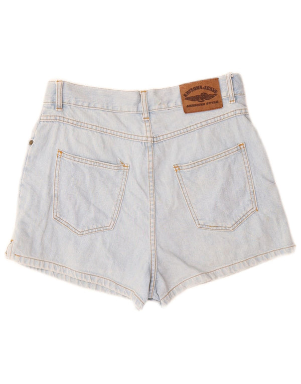 Shorts jeans feminino Arizona UK 14 médio W30 algodão azul
