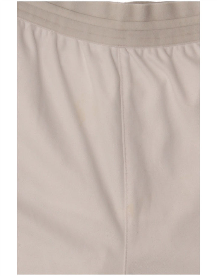 Shorts esportivos masculinos PUMA poliéster branco médio