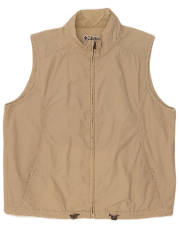 Colete feminino Columbia UK 16 grande bege