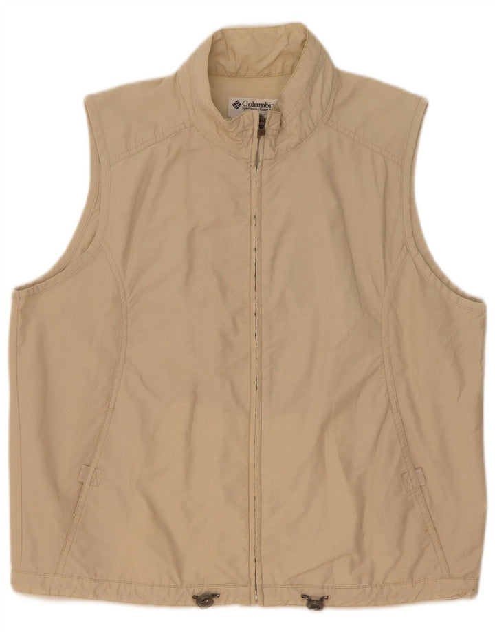 Colete feminino Columbia UK 16 grande bege