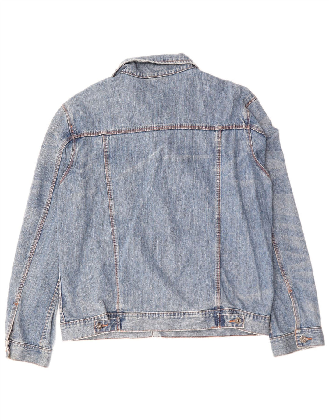 Jaqueta jeans masculina JOHN BANER Reino Unido 44 2XL algodão azul