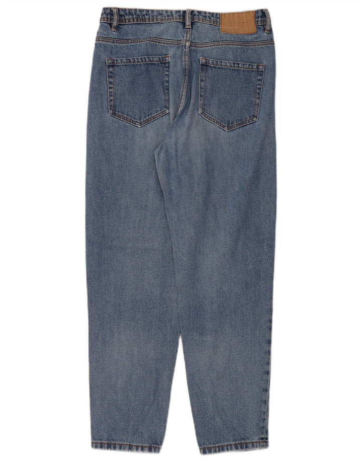 Zara Jeans Cônicos Femininos EU 38 Pequeno W28 L28 Azul