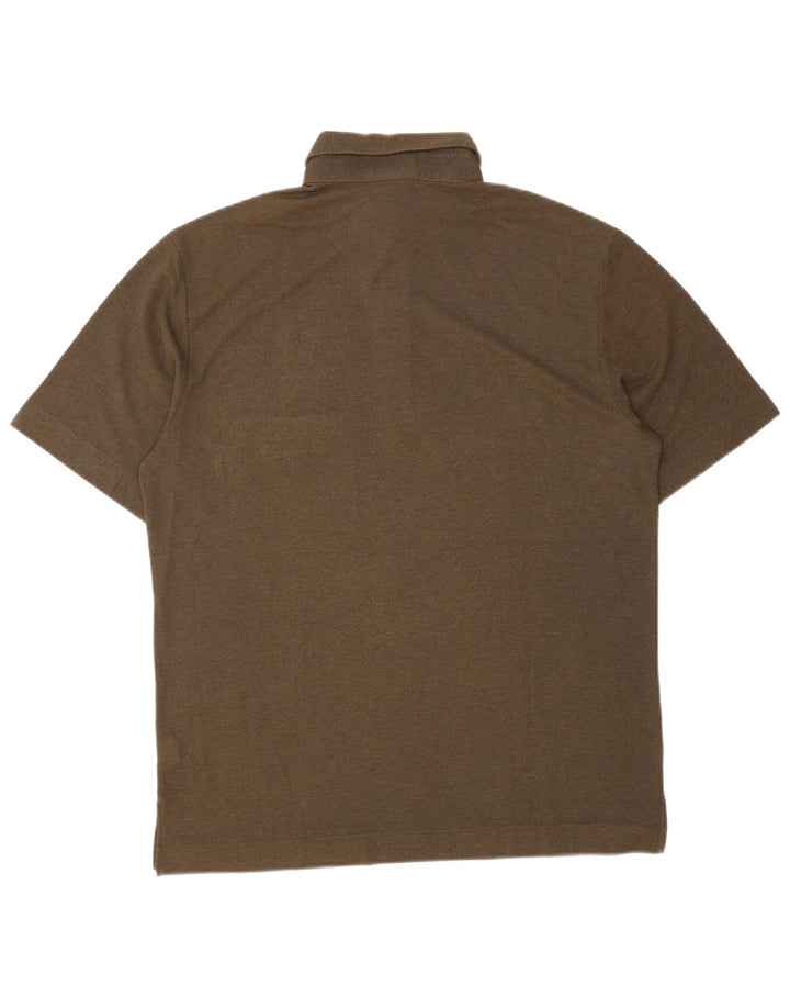 Camisa polo masculina BENETTON médio cáqui