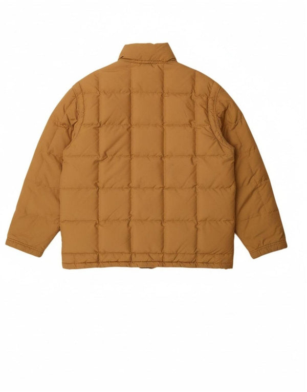 Jaqueta acolchoada masculina FAY UK 40 grande bege