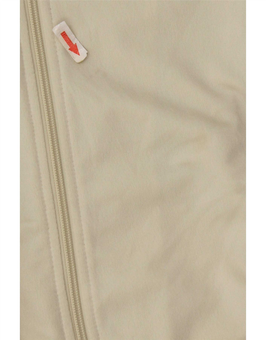 Asics Mens Tracksuit Top Jacket Médio Bege Colourblock Poliéster
