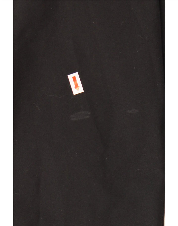 Calça de treino masculina Adidas grande poliéster preto