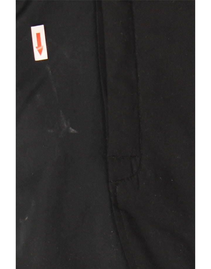 Jaqueta corta-vento masculina Nike UK 42 XL poliéster preto