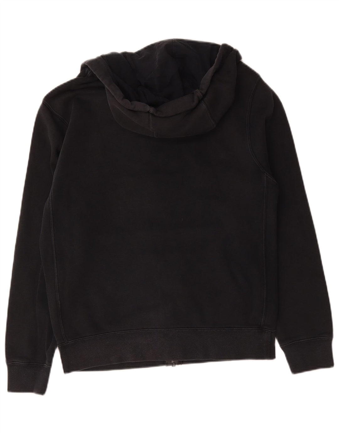 Suéter Nike Masculino Zip com Capuz Pequeno Algodão Preto
