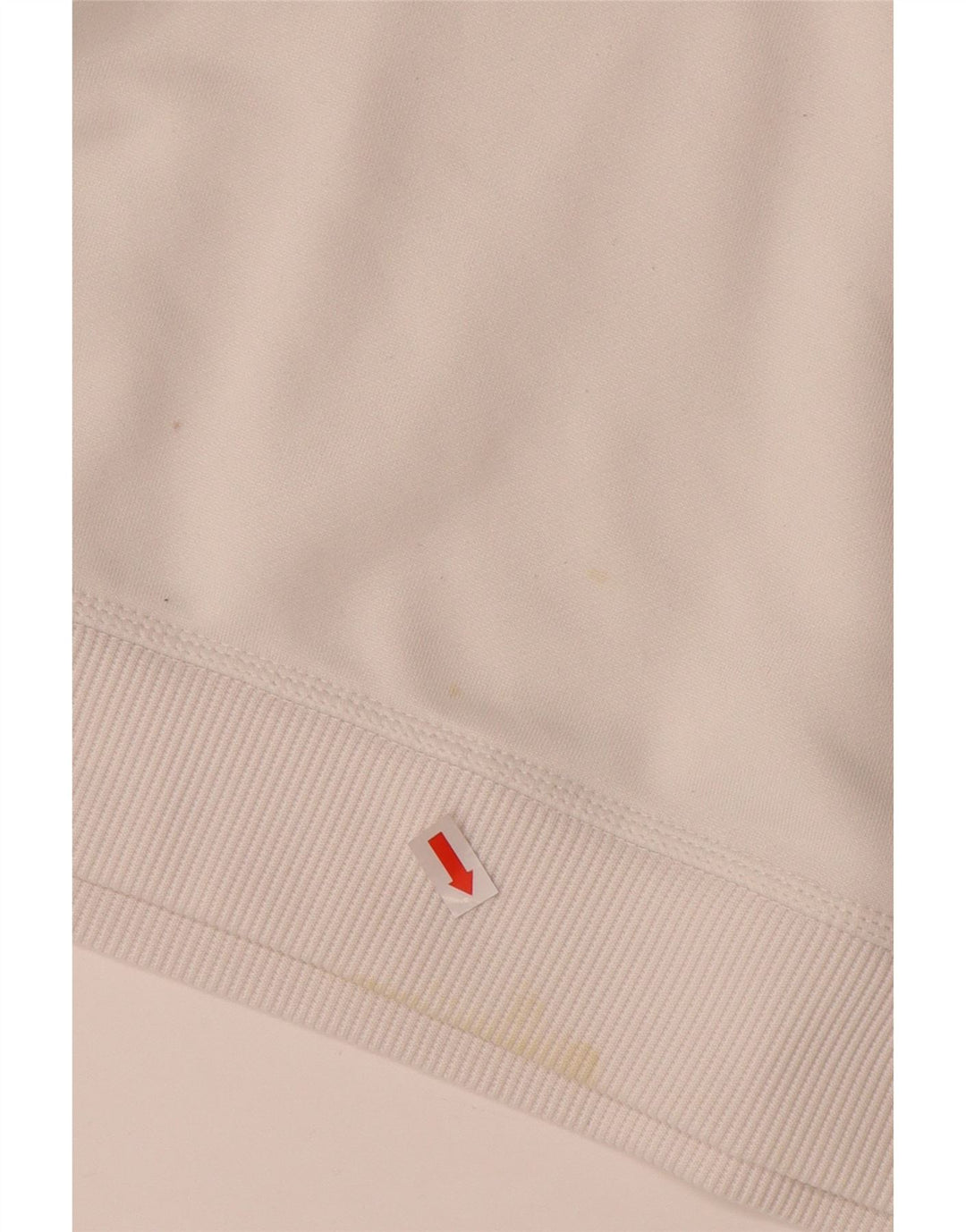 ADIDAS Mens Climalite Moletom Jumper Grande Branco Colourblock Poliéster