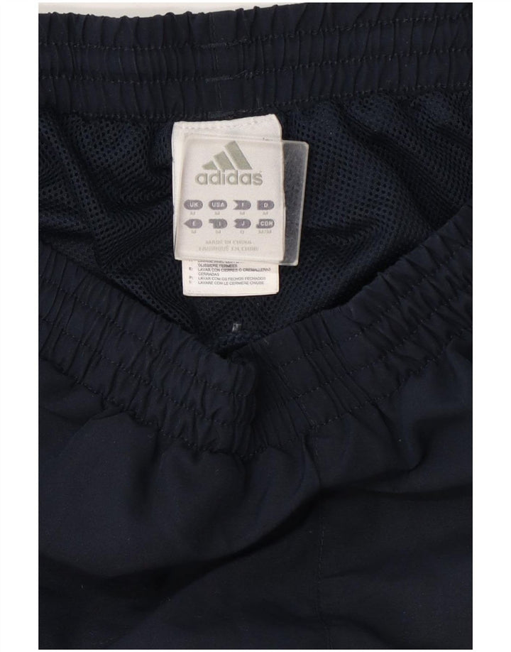 Calça de treino masculina Adidas Joggers médio azul marinho poliéster