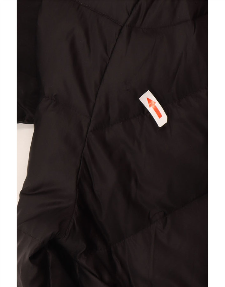 Casaco acolchoado feminino Guess UK 12 médio preto poliamida