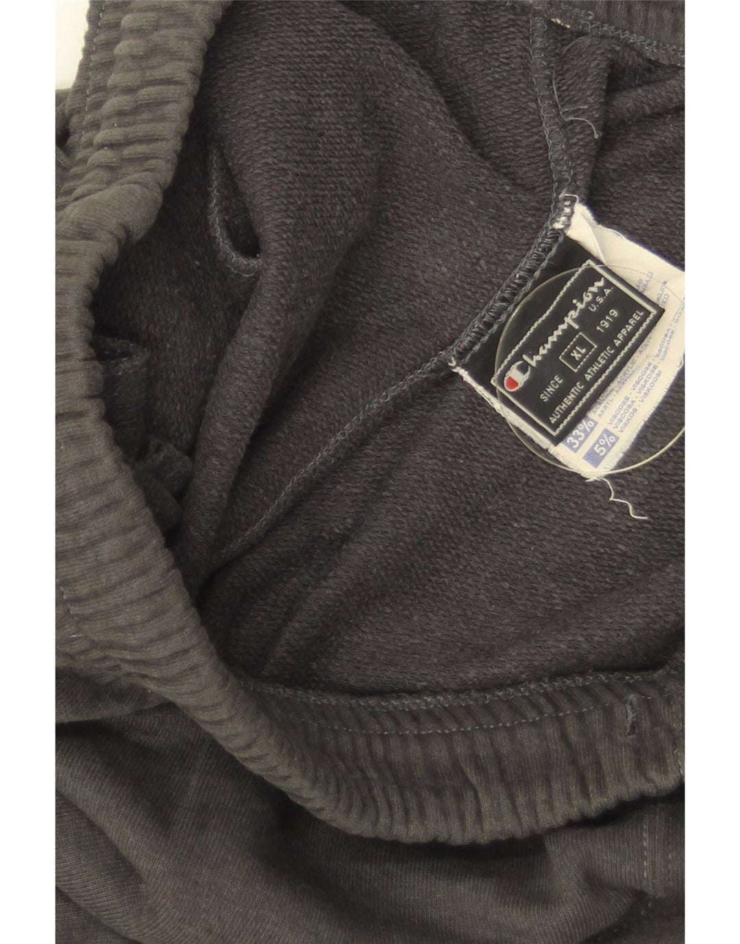 Calça de treino masculina Champion XL cinza algodão