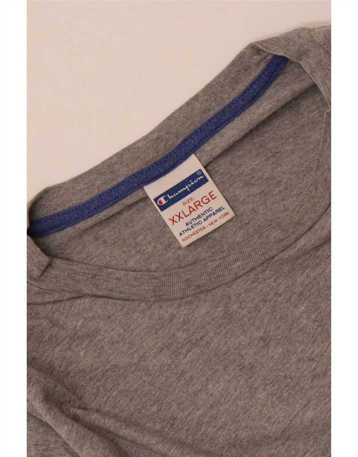 Camiseta masculina Champion Top 2XL cinza