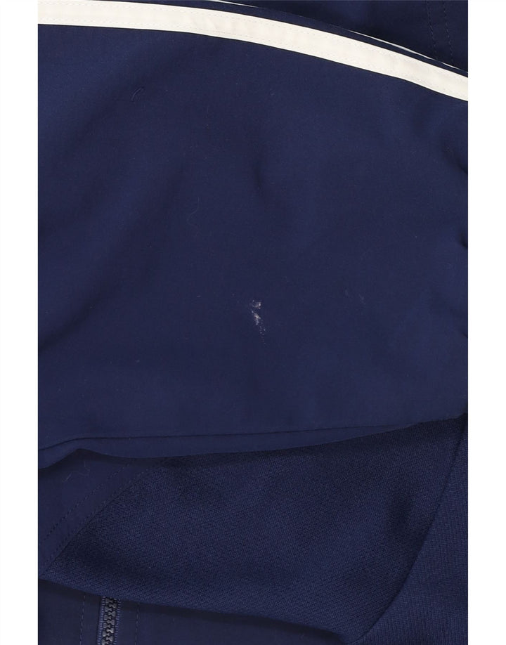Adidas Mens Tracksuit Top Jacket UK 40/42 Médio Azul Marinho
