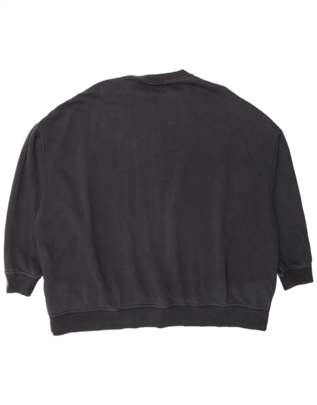 Nike feminino oversized moletom jumper UK 18 XL preto algodão