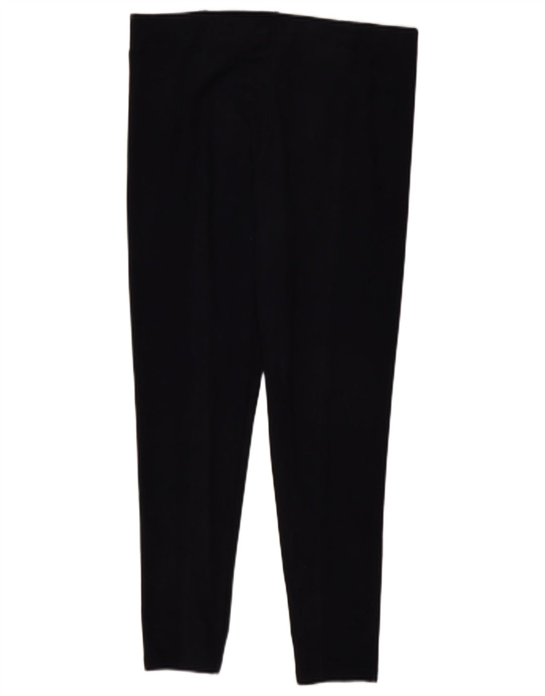 Leggings femininas Marks & Spencer Reino Unido 14 grande poliéster azul marinho