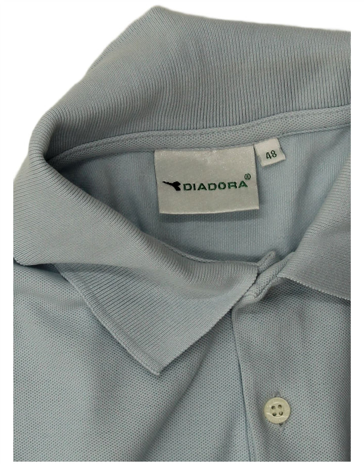 Camisa polo masculina Diadora IT 48 azul médio