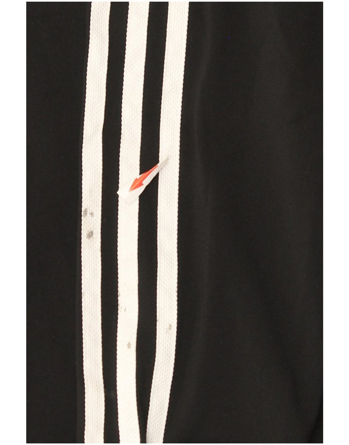 Casaco de treino Adidas Boys 15-16 anos preto poliéster