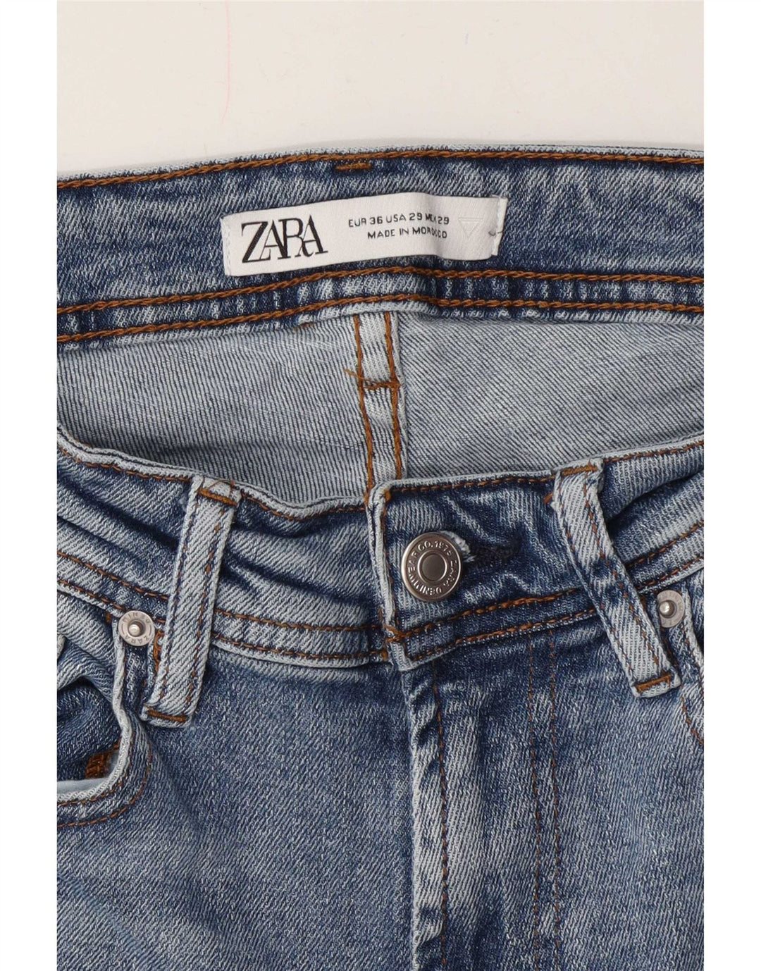 Zara Mens Slim Jeans EU 36 XS W29 L30 Azul