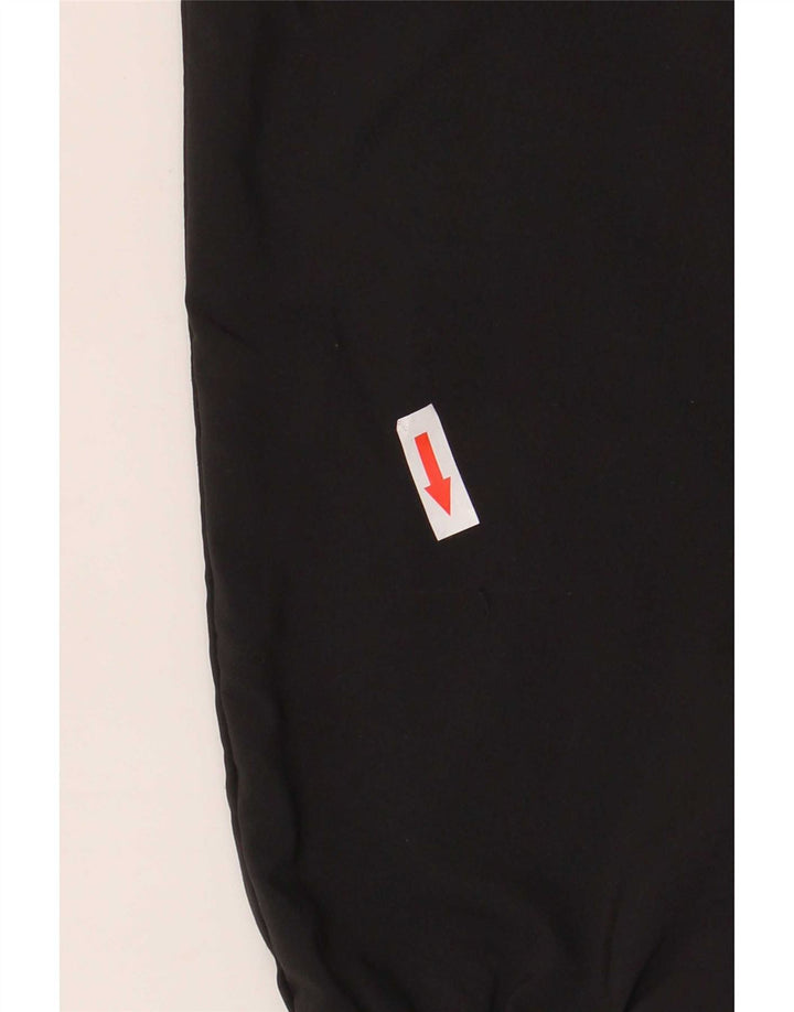 Adidas meninos calças de treino joggers 7-8 anos preto poliéster