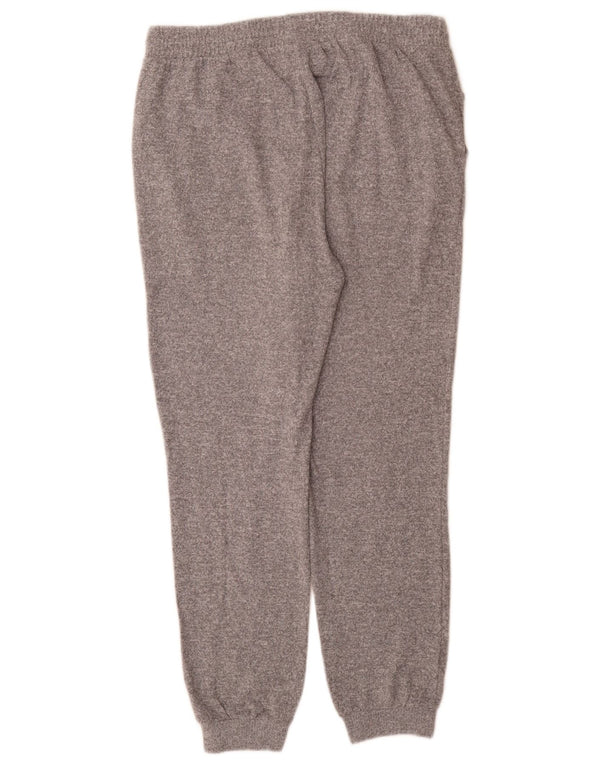 Calça de treino feminina Marks & Spencer Joggers Reino Unido 14 grande cinza manchado
