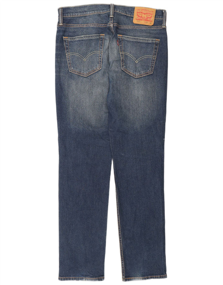 Levi's Masculino 511 Slim Jeans W32 L32 Azul Algodão