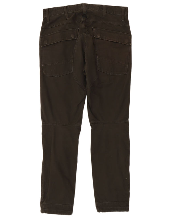 Calça Cargo Cônica Masculina G-Star W31 L32 Algodão Cinza