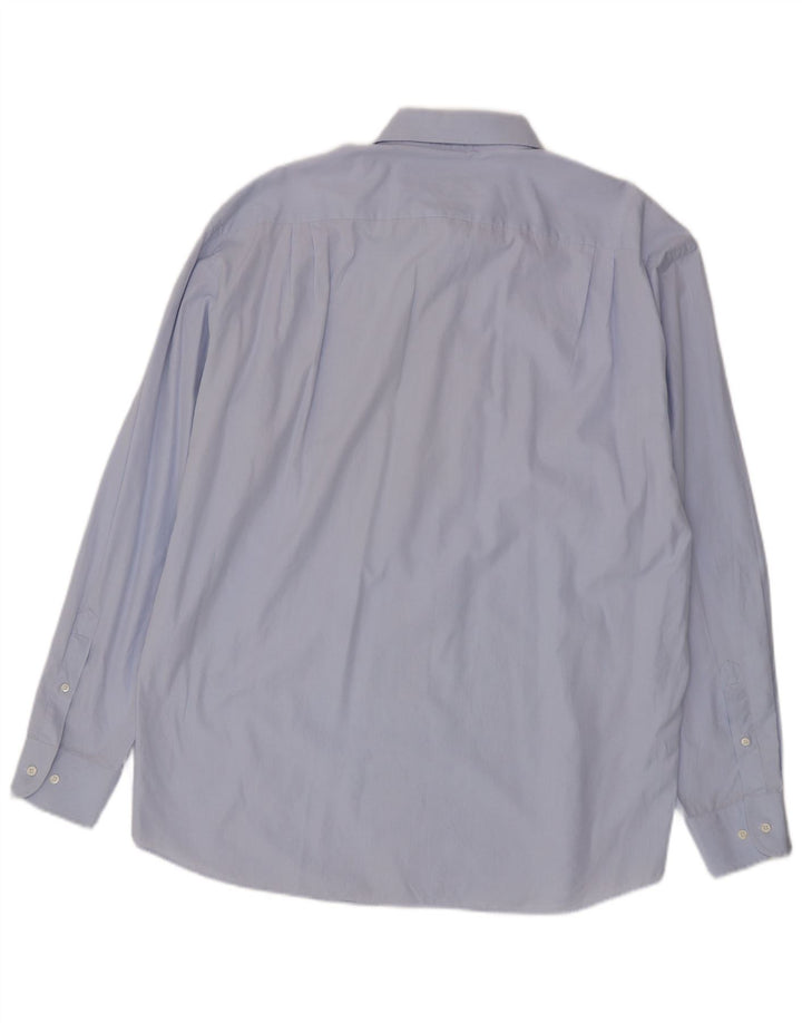 Camisa masculina Hugo Boss tamanho 45 17 1/2 XL azul