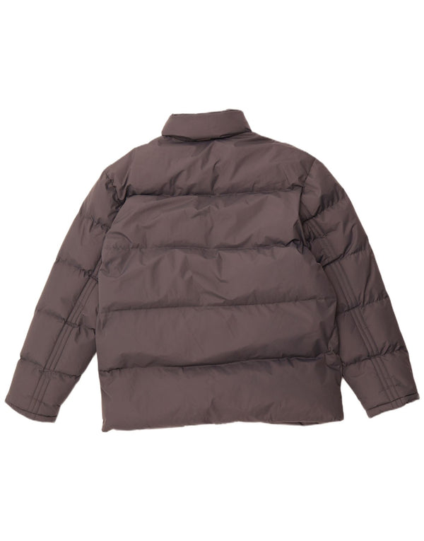 Jaqueta acolchoada masculina COAST GUARD UK 40 poliéster cinza grande