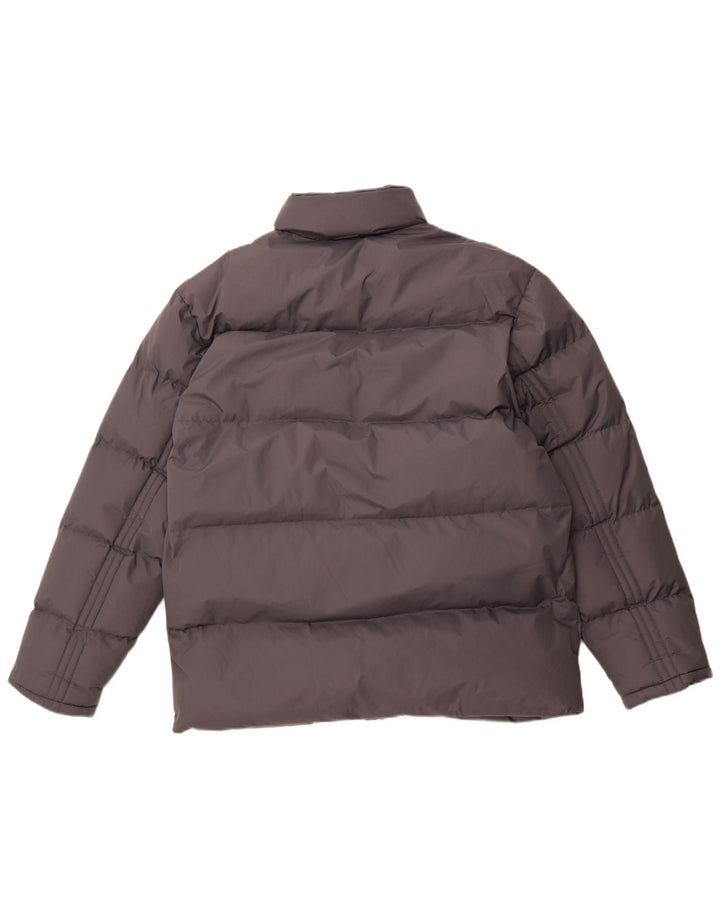 Jaqueta acolchoada masculina COAST GUARD UK 40 poliéster cinza grande