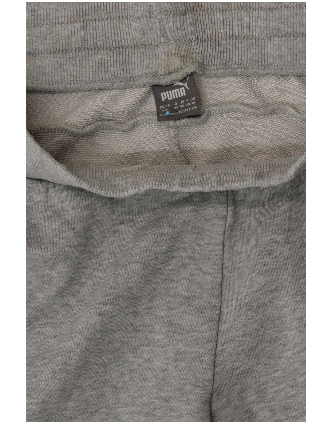 Calça de treino feminina PUMA Joggers UK 10 pequeno cinza
