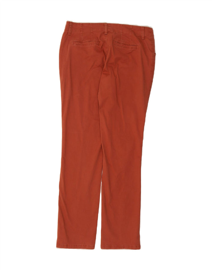 LEE Womens Straight Casual Trousers US 4 Small W30 L30 Maroon Cotton Vintage Lee and Second-Hand Lee from Messina Hembry 