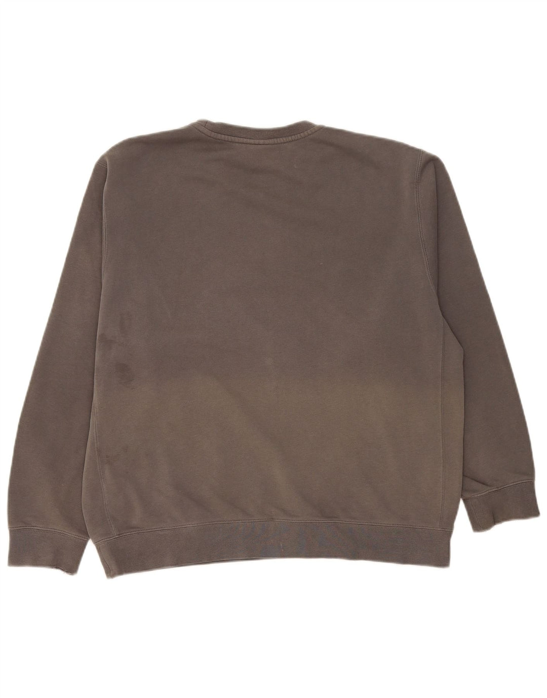 Nike moletom masculino jumper grande algodão cinza