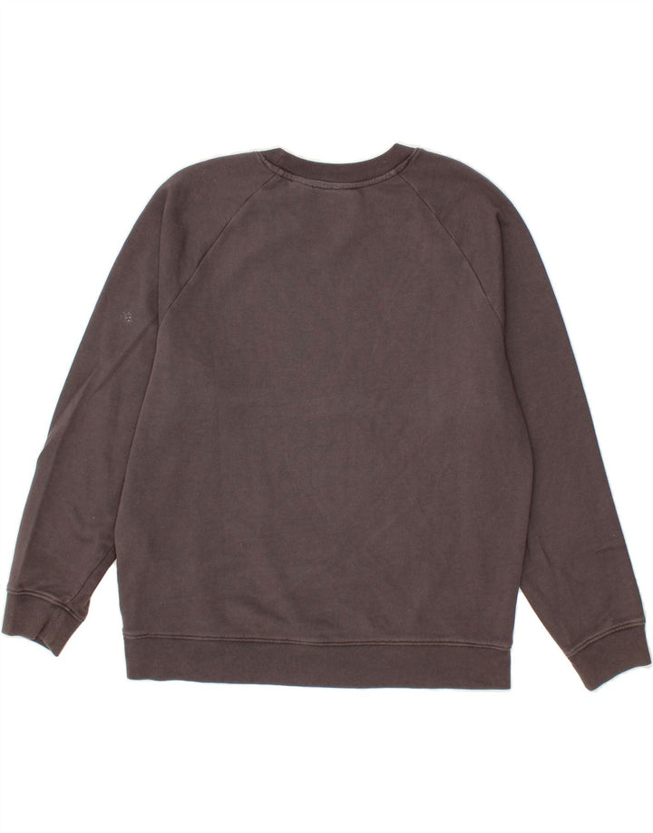 LEVI'S Womens Graphic Sweatshirt Jumper UK 16 Large Grey Cotton Vintage Levi's and Second-Hand Levi's from Messina Hembry 