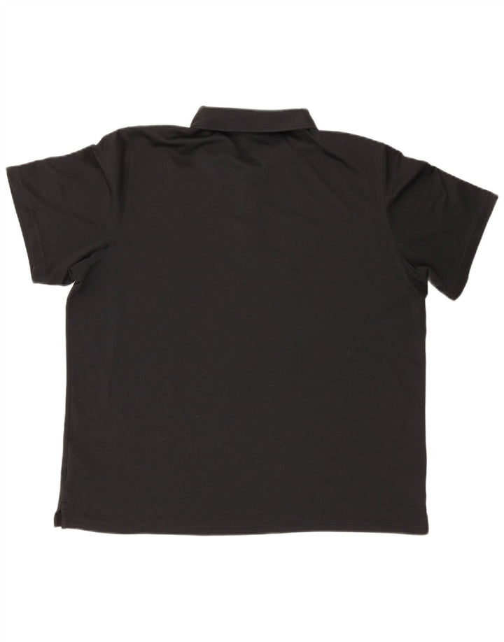 Camisa polo masculina Nike Dri Fit XL preta poliéster