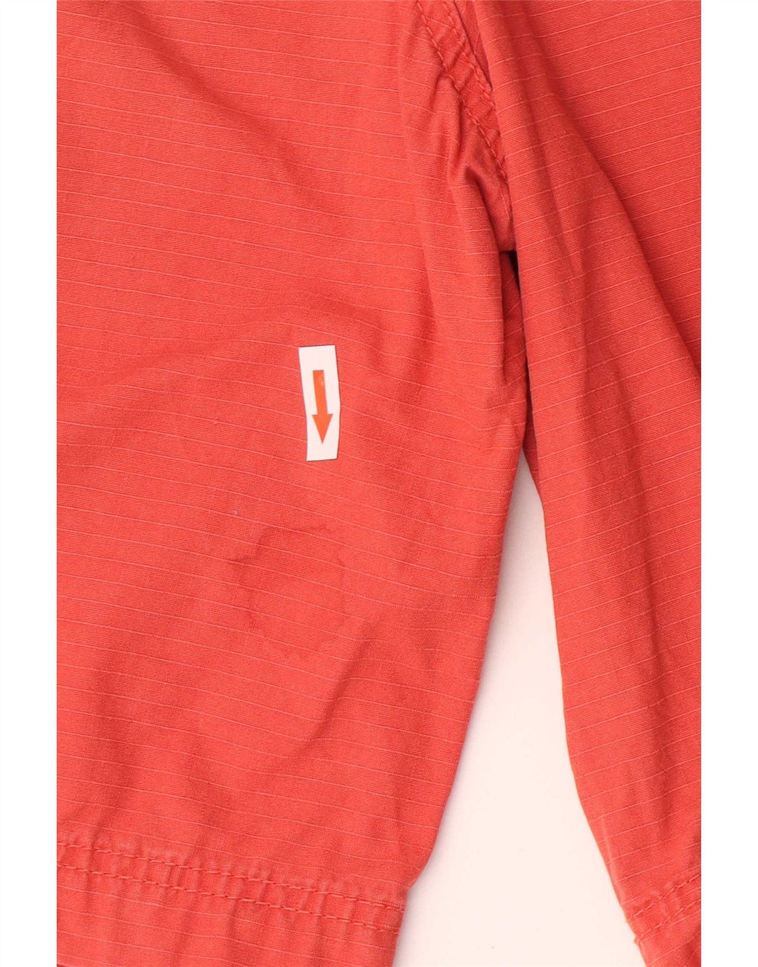Shorts cargo masculino Izod W33 grande algodão vermelho