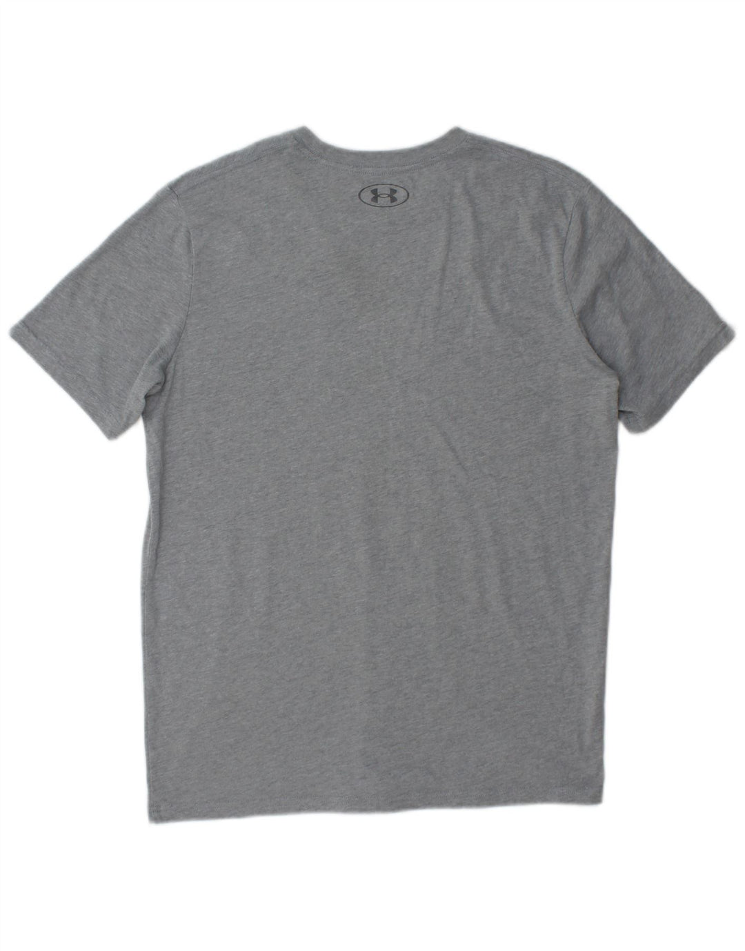 Camiseta gráfica masculina Under Armour pequena cinza