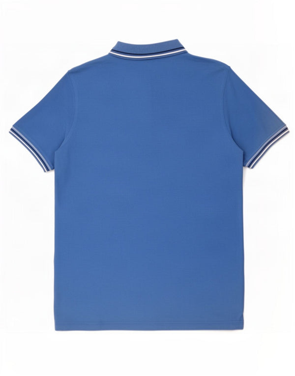 Camisa polo masculina Lotto 3XL algodão azul