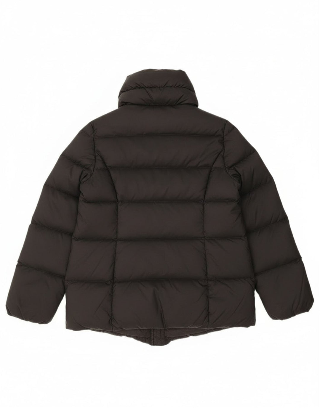 Jaqueta acolchoada oversized feminina Benetton UK 6 XS poliamida preta