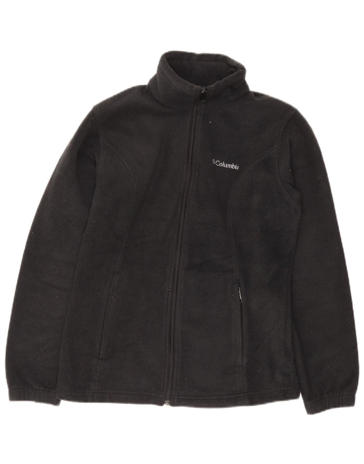 Jaqueta de lã feminina COLUMBIA UK 10 poliéster azul marinho pequeno