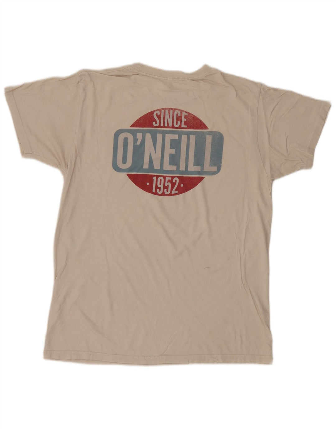 Camiseta masculina O'Neill com ajuste moderno gráfico top médio algodão branco
