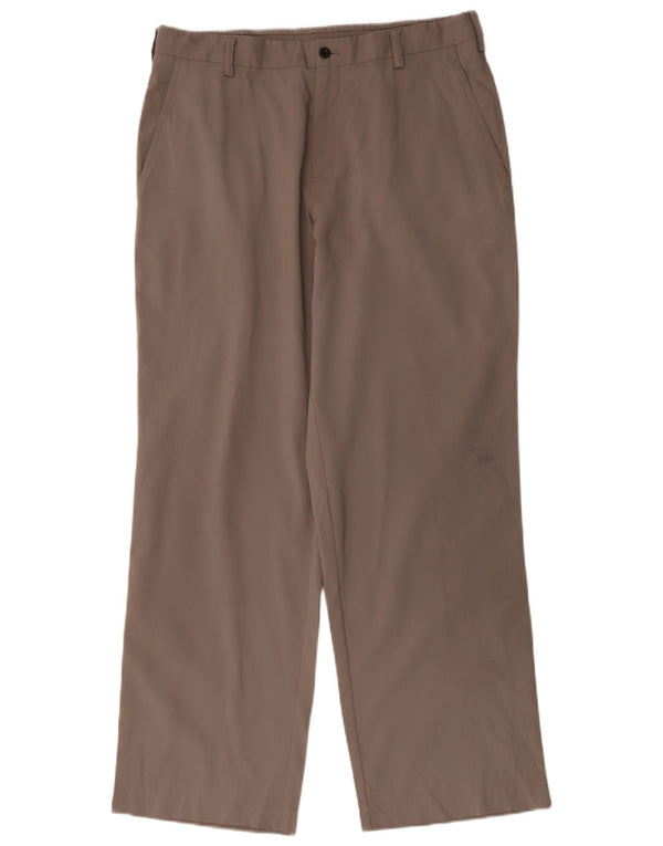 Calça Nike Masculina Dri Fit Straight Chino W34 L32 Cinza