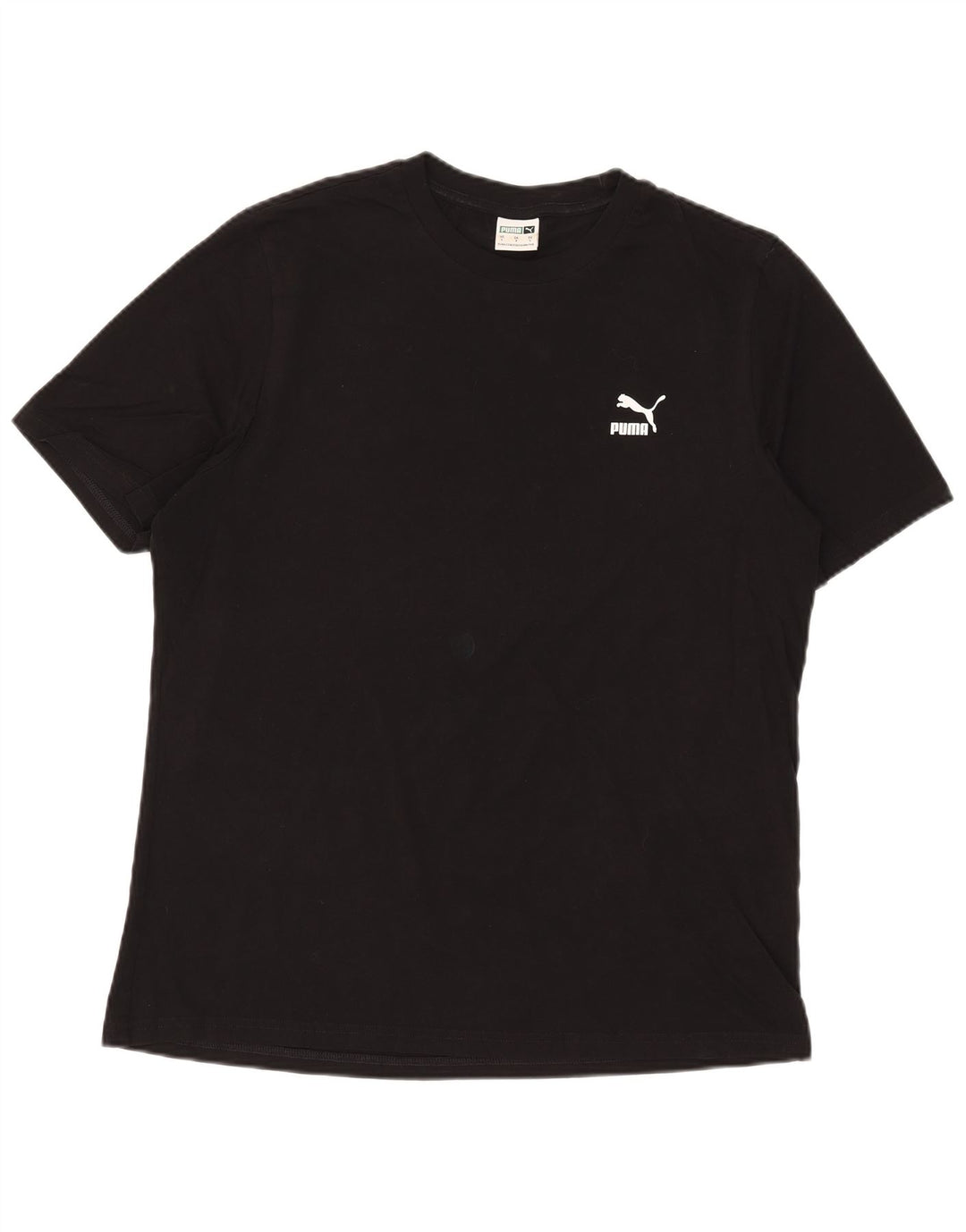Camiseta masculina Puma grande algodão preto